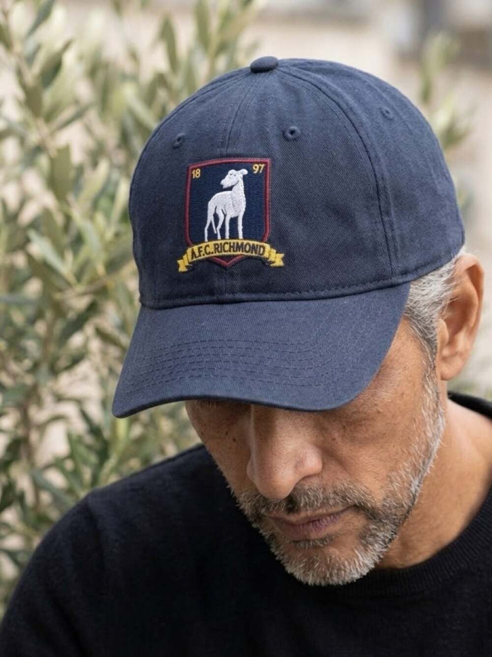 Ted Lasso AFC Richmond Crest Embroidered Navy Adjustable Baseball Cap